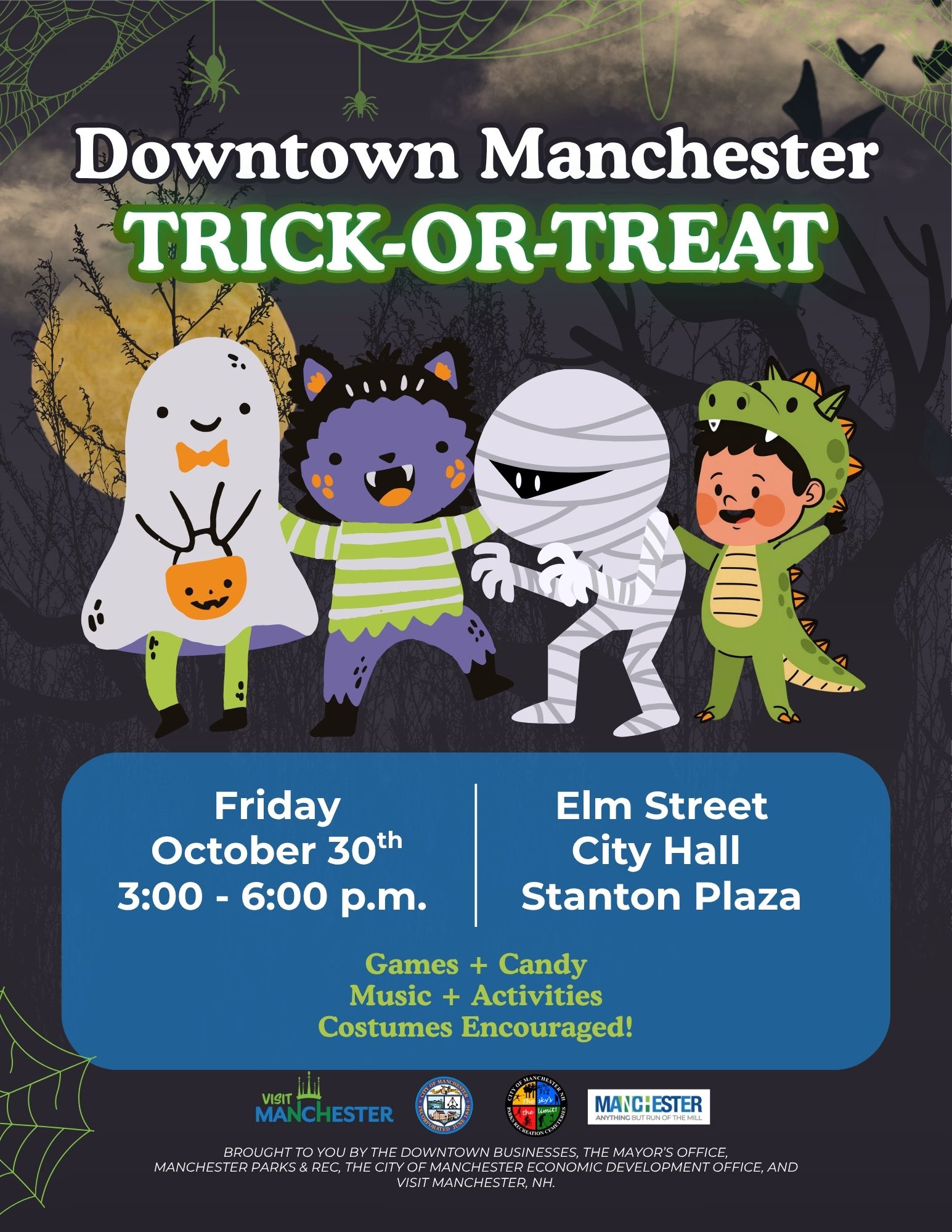 Downtown Manchester Trick or Treating