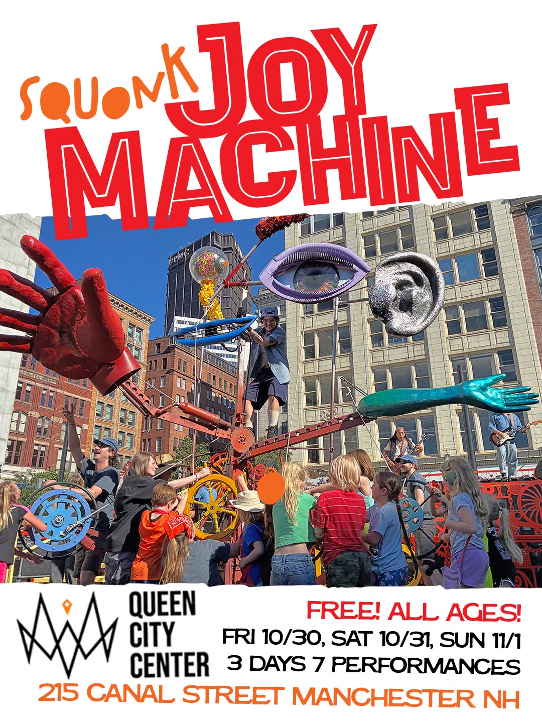 Squonk Joy Machine at Queen City Center Manchester NH