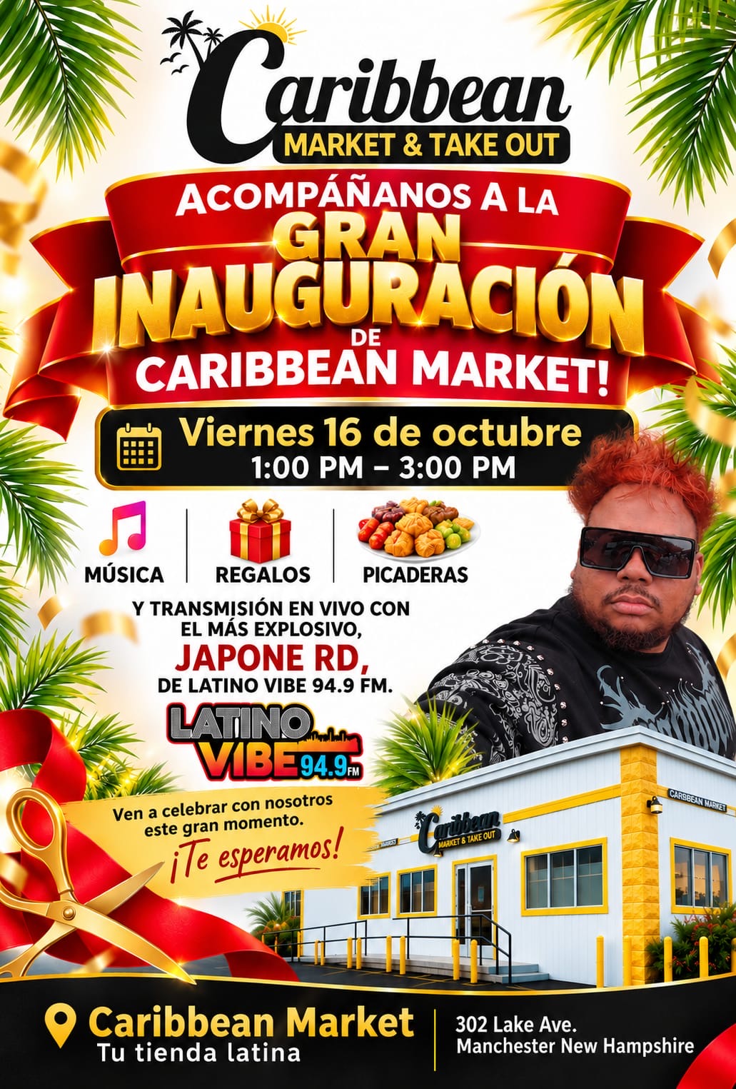 Caribbean Market & Takeout Grand Opening - Visit Manchester NH