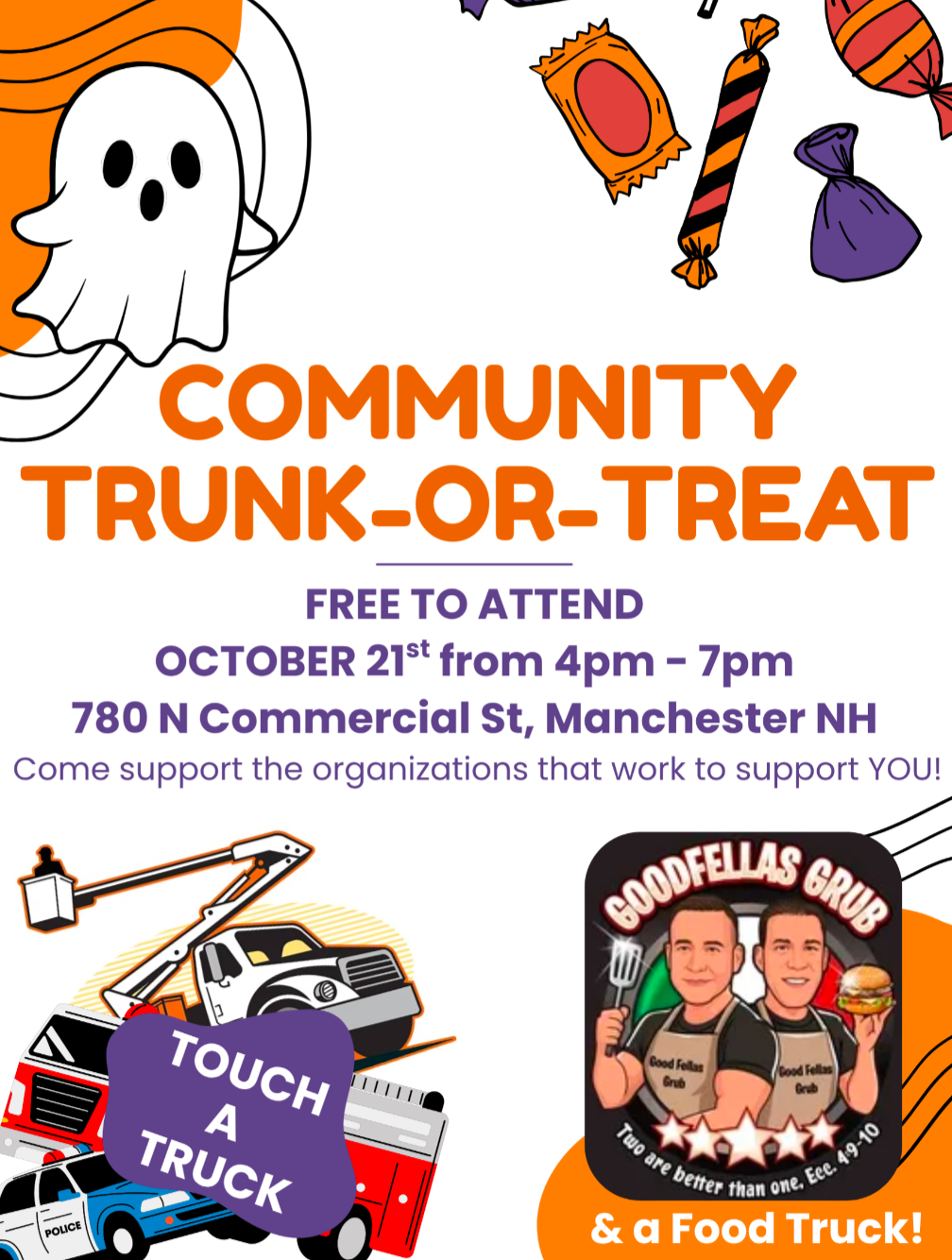 Community Trunk or Treat – FREE TO ATTEND