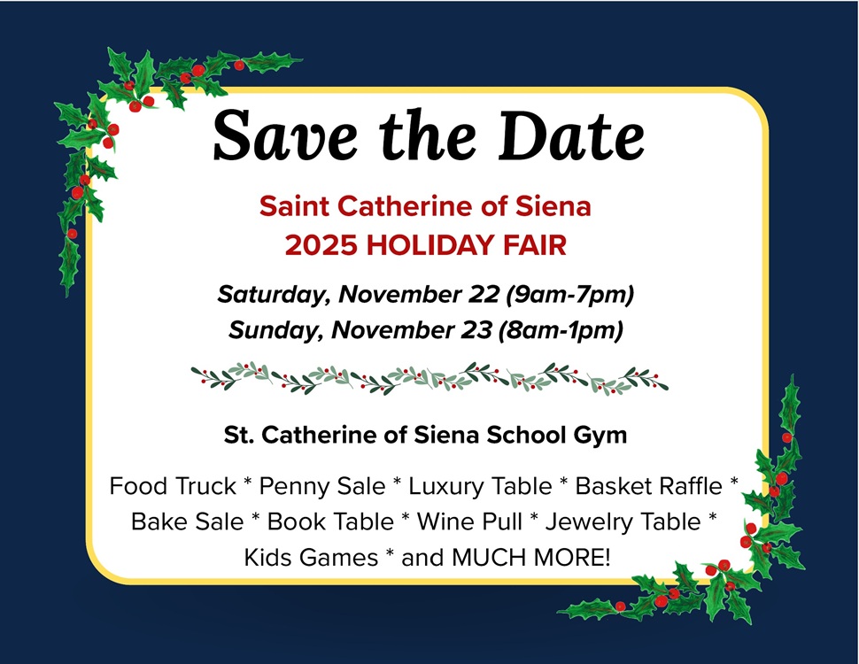 2025 St Catherine of Siena Holiday Fair